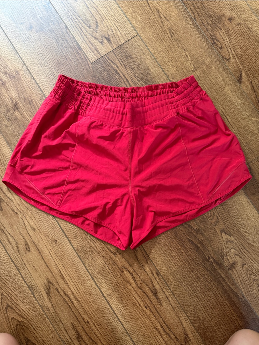 lululemon athletica Hotty Hot Women's Red Running Shorts